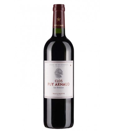 Castillon Côtes de Bordeaux "Les Ormeaux" 2016 - Clos Puy Arnaud